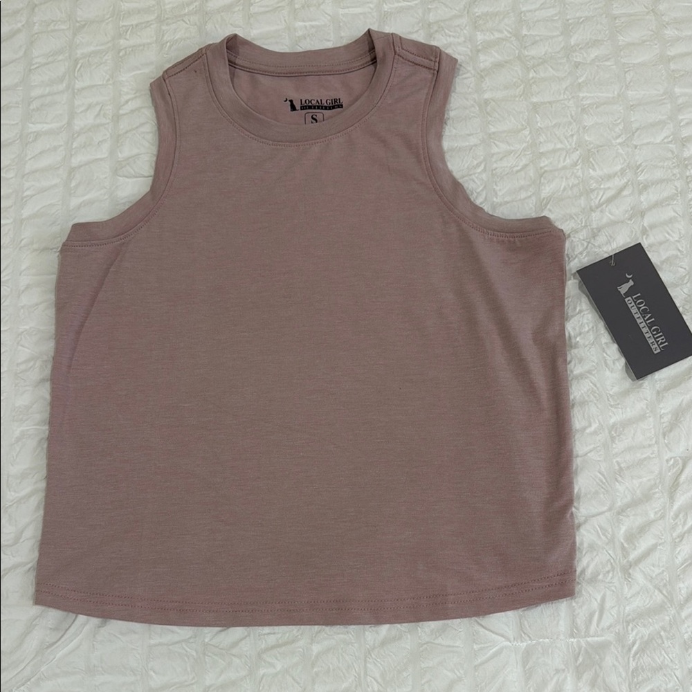 Local Girl Outfitters Mauve Tank Top